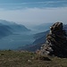 eccomi alla cima mentre la meteo peggiora come da previsioni