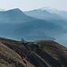 l'alpe nei pressi della prima croce