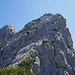 Die Mittlere Arnspitze<br />Vorgipfel in Bildmitte, im Hintergrund links der Hauptgipfel mit Kreuz