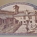<b>Veduta della Corte interna del Castello di Unterwalden verso il 1700.</b>