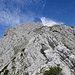 Weiteres Aufstiegsgelände Gratverlauf zur Großen Arnspitze<br />Die felsigen Platten werden auf der linken Seite in Richtung vom Aufstieg umgangen<br />
