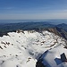 Blick vom Säntisgipfel über den Huenerberggrat.....