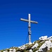 Gipfelkreuz der Großen Arnspitze auf dem Vorgipfel<br />Archivbild vom 4.September 2019