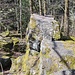 Eklogit-Felsen am Gipfel des Weißensteines 