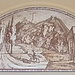 <b>Il Viale dei Pioppi e la Torre del Portone verso il 1840.</b>