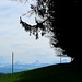 Les sommets de l'Oberland apparaissent timidement