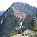 Hochgerach, im Vordergrund der kleine Gendarm im Grat
