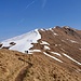 La spalla ovest, in discesa