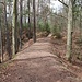 Schüttdamm im Kammverlauf