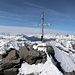 Gipfelkreuz, nach etwas warten ohne Instagrammer