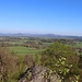 Blick Richtung Lužické hory (Lausitzer Gebirge)