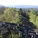 Stříbrník, Gipfelfelsen