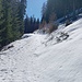Es geht aufwärts Richtung Val Vau.