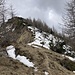 Heute etwas heikle Schneetraverse in faulem Nassschnee