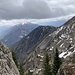 Blick in den Erisionstrichter zwischen Schatzbichel und Mussenhöhe