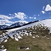 zurück zur Alp auf Les Plans;
auf dem schneebedeckten Rücken gelangte man zum Crêt de Plans
