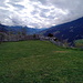 .. das umfriedete Plateau, hier standen die Wohnbauten ..