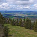 Delémont. Hinten die Vogesen 