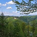 Ausblick über die Donau ins nördliche Rannatal.
