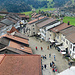 Blick aus dem Château Gruyères.