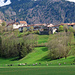 Blick zum wirklich schönen Gruyères.