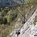 Rückblick auf die Seillänge