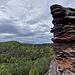 Wetterwechsel am Rötzenfelsen.
