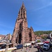 Freiburg et sa cathédrale un jour de marché