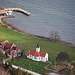 Tiefblick Tjugum Kirche