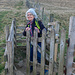 Ein sogenanntes 'Kissing Gate'. wie man sie häufig in England findet