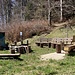 der (von SAC-Senioren eingerichtete) Grillplatz oberhalb der Buechmatt