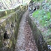 Camminamenti Linea Cadorna scendendo verso Saltrio