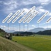 Blick nach Osten in Richtung Wilder Kaiser.