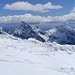 il Tagliaferro oltre il Passo Salati, alla fine della risalita