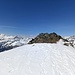 il cocuzzolo roccioso della cima