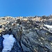 die Felsstufe am Monte Forno