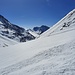 im Rücken der Passo del Muretto