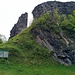 Hohensax: Westlicher Zugang ..