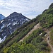Links der Zunterkopf, unser Gipfel ist rechts außerhalb des Bildes