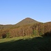 Blick zum Berg Milešovka (Milleschauer/Donnersberg)