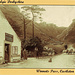 Historische Postkarte des Winnats Pass