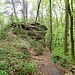 Unterwegs zum "Runden Hut"