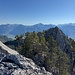 Blick zum Hauptgipfel