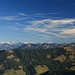 Steinberge, Berchtesgadener Alpen mit dem Hochkönig ganz rechts