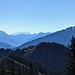 Tannheimer Tal und Zugspitze darüber