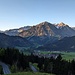 Start an der Oberjoch Passstraße mit Bad Oberdorf