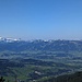 Hoher Ifen und am Horizont rechts der Säntis