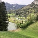 Vorne ein Teil vom Buchsee und in der Bildmitte ein Teil vom Krummsee.