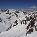 Blick ins Pitztaler Gletscherskigebiet, im Vordergrund der Linke Fernerkogel.