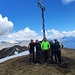 Foto di vetta senza Giorgio